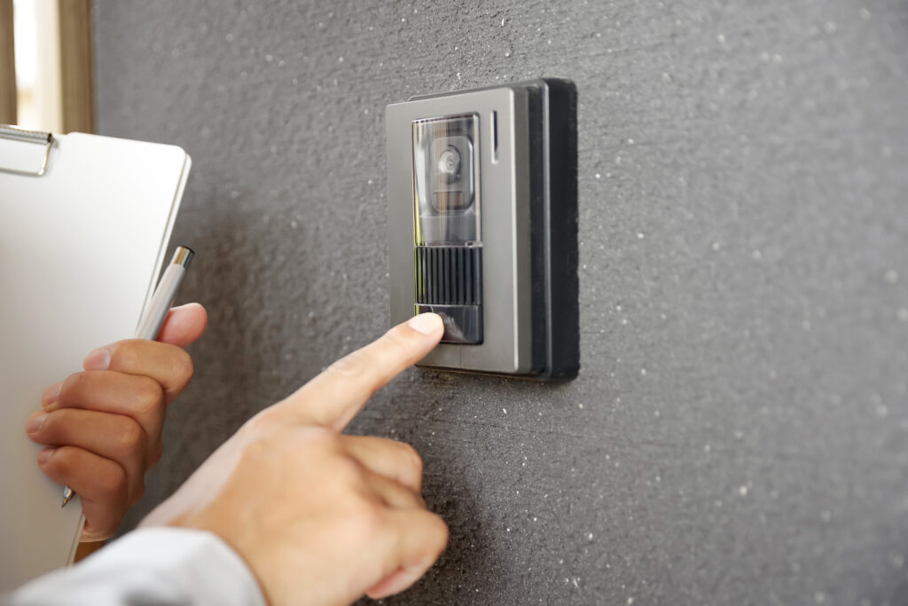 訪問と点検（インターフォン）