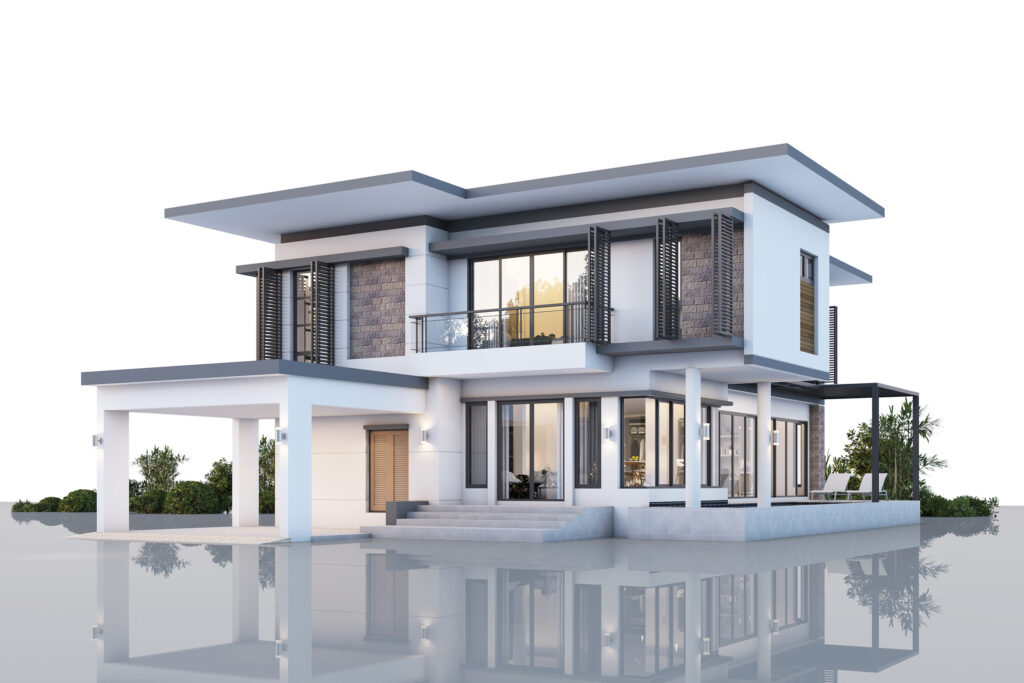 戸建住宅（平らな屋根）