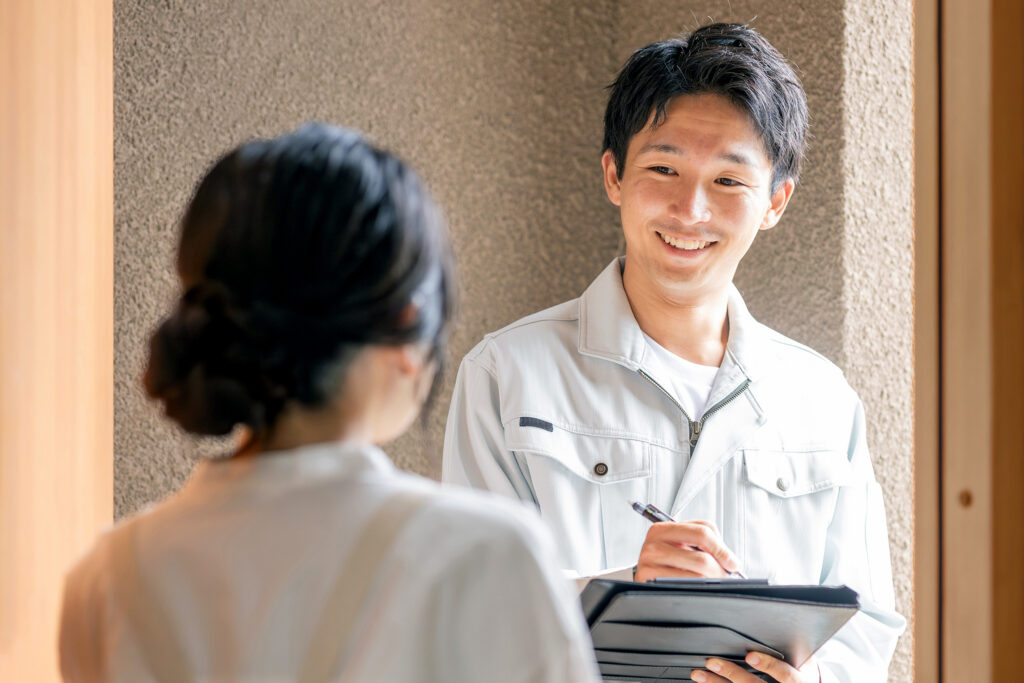 住宅の点検や施工・工事案内