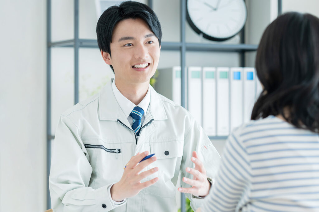 住宅に関するお悩み解決と顧客との信頼関係